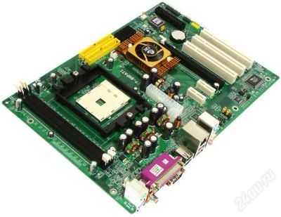 Лот: 1097431. Фото: 1. Материнская плата Epox EP-8NPA71. Материнские платы