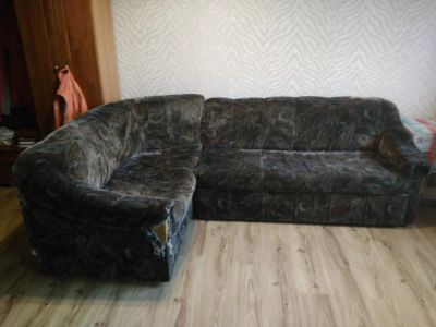 Лот: 10390306. Фото: 1. Срочно! Продаю диван-уголок(есть... Диваны