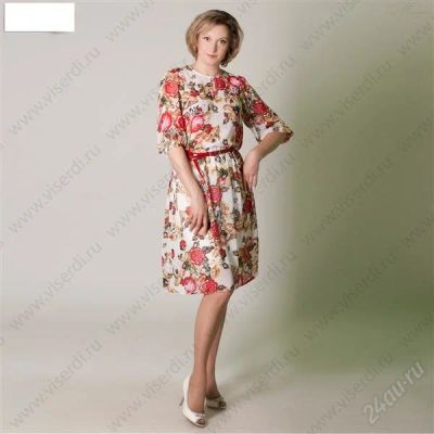 Лот: 2871390. Фото: 1. Платье.Шифон.46-48. Платья