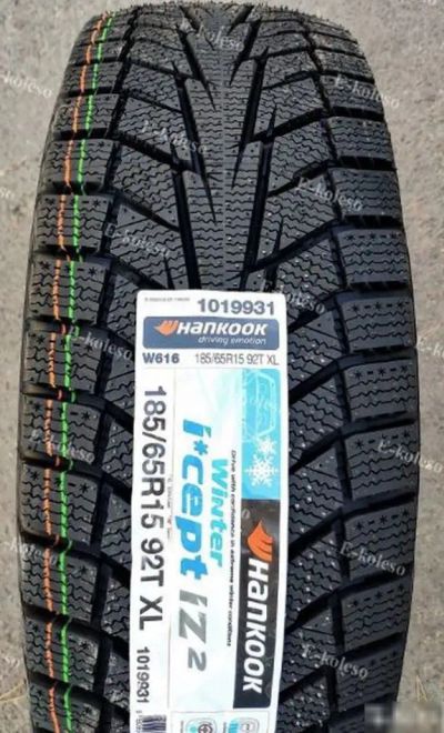 Лот: 19442732. Фото: 1. Шины 185/65 R15 Hankook W616 зимние. Шины