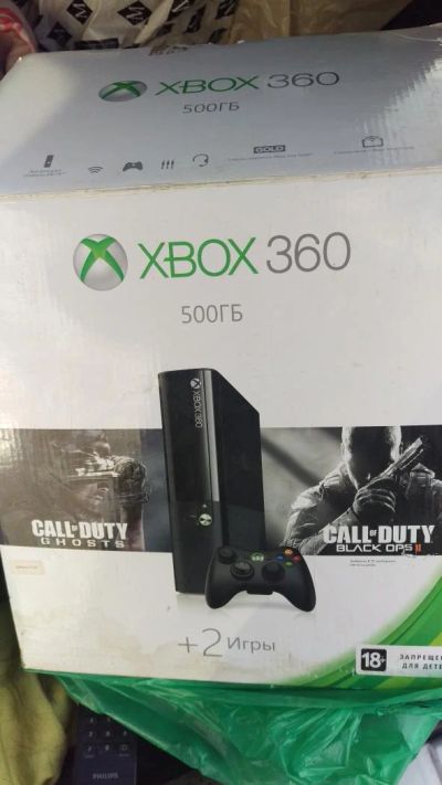 Лот: 11305305. Фото: 1. Игровая приставка X-Box 360 500gb... Игровые приставки, консоли