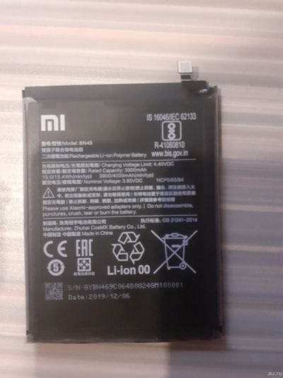 Лот: 18239448. Фото: 1. Батарея xiaomi 8t. Аккумуляторы