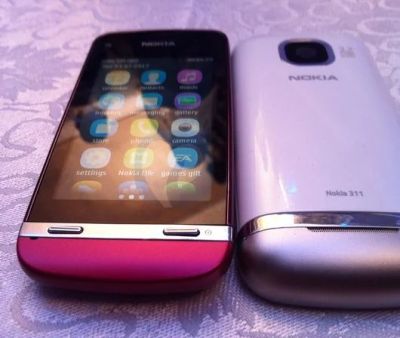 Лот: 4075960. Фото: 1. Nokia Asha 311 ( обмен iphone... Смартфоны