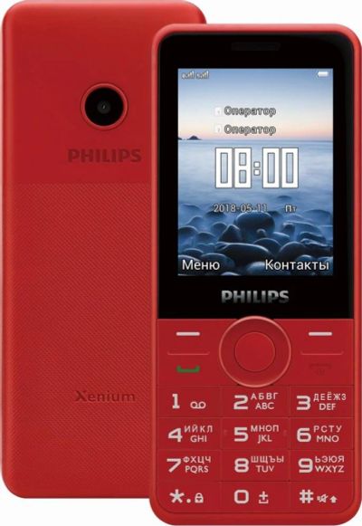 Лот: 13533342. Фото: 1. Мобильный телефон Philips E168... Кнопочные мобильные телефоны