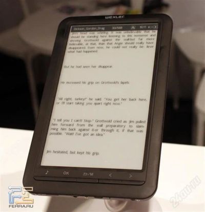 Лот: 1744789. Фото: 1. Электронная книга Wexler E7001B... Электронные книги