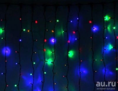 Лот: 18276791. Фото: 1. Уличная штора 625 LED 2,5*1,5м... Гирлянды, шарики, новогодние аксессуары
