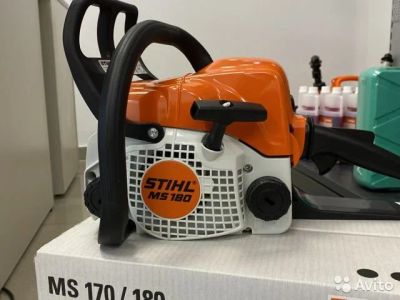 Лот: 18389414. Фото: 1. Бензопила Stihl. Бензо-, мотоинструмент