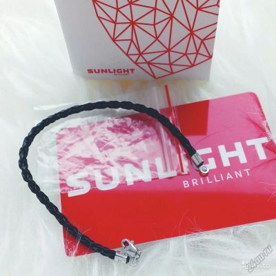 Лот: 5630882. Фото: 1. Браслет sunlight из натуральной... Браслеты