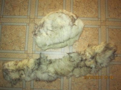 Лот: 3315794. Фото: 1. Шапка и горжетка. Головные уборы