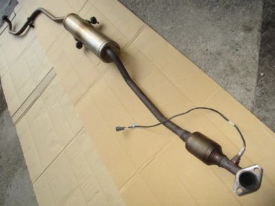 Лот: 12822460. Фото: 1. Резонатор Toyota Vitz KSP130 1KR-FE. Выхлопная система