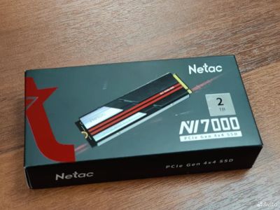 Лот: 19639942. Фото: 1. Новый SSD Netac 2TB 7000mb/s... SSD-накопители