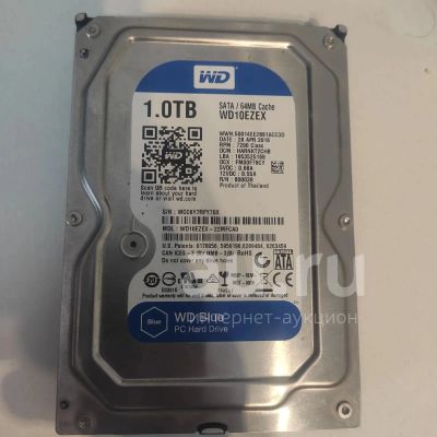 Лот: 19267880. Фото: 1. Жёсткий диск WD, sata, 1 TB. Разное