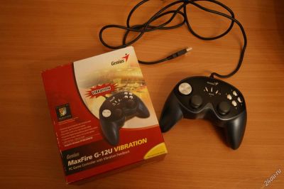 Лот: 3961595. Фото: 1. Продам джойстик Genius MaxFire... Рули, джойстики