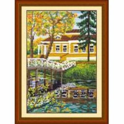Лот: 5264074. Фото: 1. Болдинская осень. Набор для вышивки... Вышивание