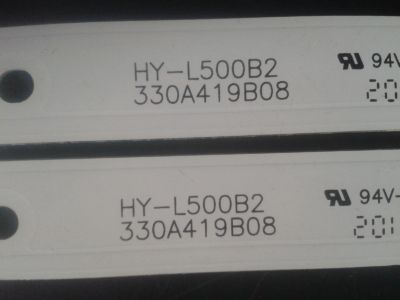 Лот: 22559487. Фото: 1. Led-string HY-L500B2,JS-JP50A71101ER... Запчасти для телевизоров, видеотехники, аудиотехники