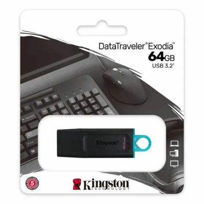 Лот: 19317697. Фото: 1. USB флешка Kingston DataTraveler... USB-флеш карты