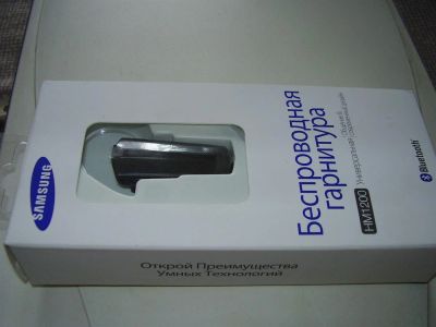 Лот: 3217409. Фото: 1. Беспроводная гарнитура Bluetooth... Красноярск