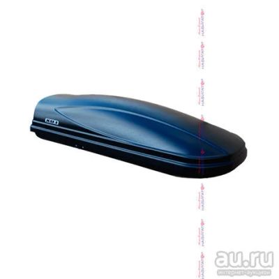 Лот: 13795572. Фото: 1. Бокс LUX960 480L черный матовый... Багажники, боксы, фаркопы