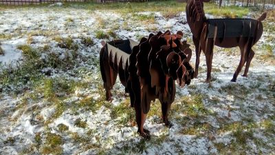 Лот: 10627390. Фото: 1. Мангал Лев. Мангалы, грили, коптильни