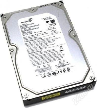 Лот: 135003. Фото: 1. HDD SATA 500GB Seagate Barracuda. Жёсткие диски