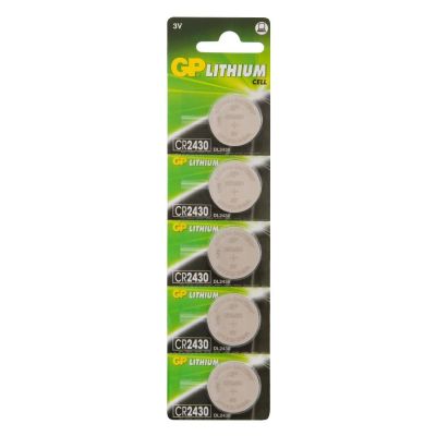 Лот: 24572323. Фото: 1. Батарейки GP CR2430-2C5 100/1000... Батарейки, аккумуляторы, элементы питания