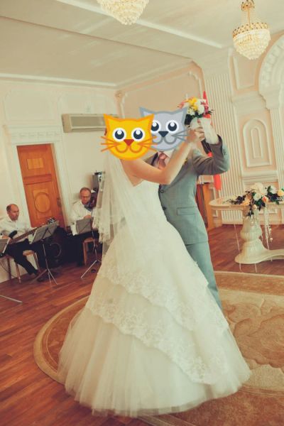 Лот: 6116527. Фото: 1. Свадебное платье! :). Свадебные платья