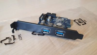 Лот: 21796780. Фото: 1. Плата расширения USB 3.0 до 5... Платы расширения, контроллеры, доп. порты