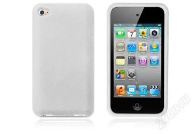 Лот: 1009376. Фото: 1. Чехол Apple iPod Touch 4 (Белый... Плееры