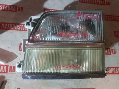 Лот: 20897065. Фото: 1. Фара галогеновая Nissan Elgrand... Двигатель и элементы двигателя
