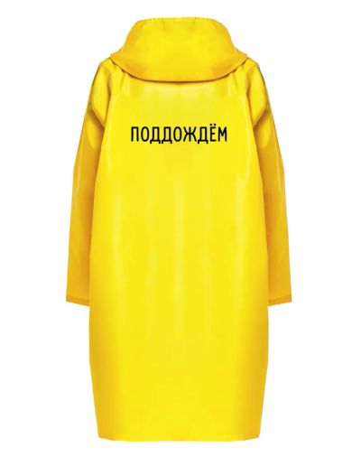 Лот: 24697785. Фото: 1. Эксклюзивный плащ-дождевик "Поддождём... Другое (одежда, обувь, галантерея)