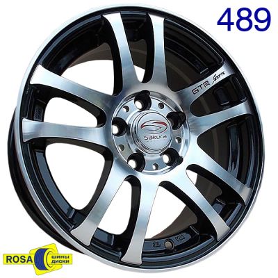 Лот: 3404633. Фото: 1. Sakura Wheels 9806 5*100 R14. Диски