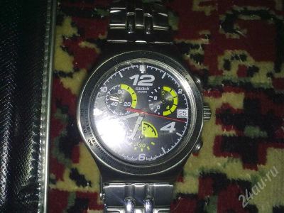 Лот: 735525. Фото: 1. swatch irony chrono - оригинальные... Красноярск