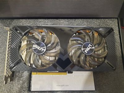 Лот: 18802323. Фото: 1. 6Gb Palit GTX 1660 Ti Dual OC... Видеокарты