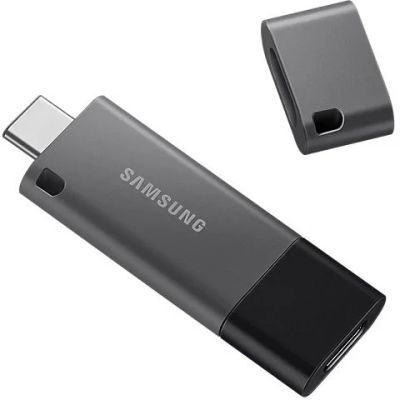 Лот: 12703497. Фото: 1. Флешка USB 32 ГБ Samsung DUO PLUS... USB-флеш карты