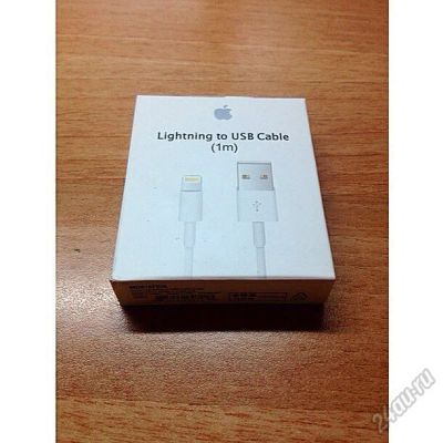 Лот: 5898946. Фото: 1. 100% Оригинальный кабель USB 8pin... Смартфоны