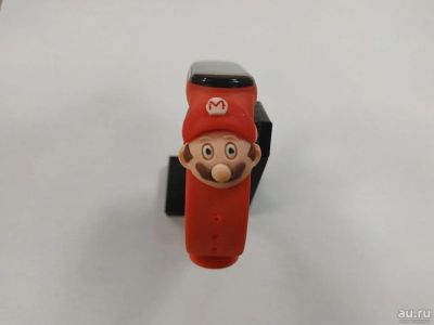 Лот: 18301881. Фото: 1. Силиконовый ремешок с Марио для... Смарт-часы, фитнес-браслеты, аксессуары