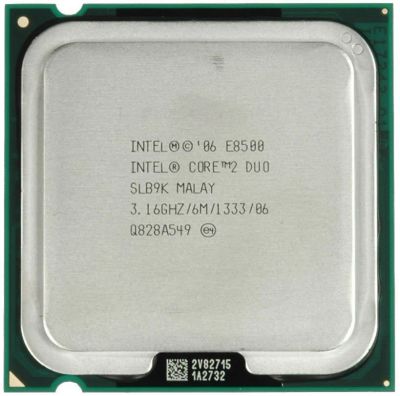 Лот: 9536972. Фото: 1. Процессор Intel Core 2 Duo E8500... Процессоры