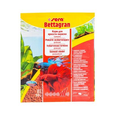 Лот: 10400451. Фото: 1. Корм sera bettagran для декоративных... Корма