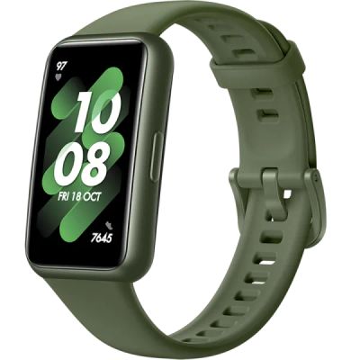 Лот: 22218676. Фото: 1. Смарт-браслет HUAWEI Band 7, тёмно-зелёный. Смарт-часы, фитнес-браслеты, аксессуары