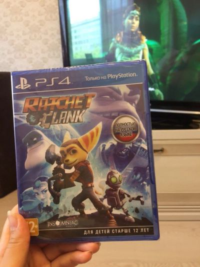 Лот: 9873023. Фото: 1. PS4 ratchet and clank, игра для... Игры для консолей