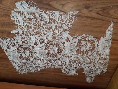Лот: 16508717. Фото: 1. Кусочки кружева 6. Ткани, нитки, пряжа