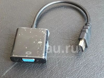 Лот: 25882878. Фото: 1. Переходник конвертер HDMI VGA. Шлейфы, кабели, переходники