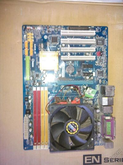 Лот: 5818873. Фото: 1. GigaByte ga-m56s-s3+ процессор. Материнские платы