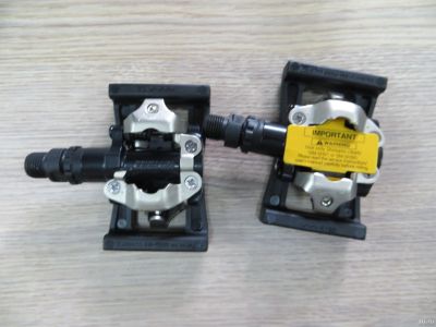 Лот: 13780459. Фото: 1. Контактные педали shimano м 520... Запчасти