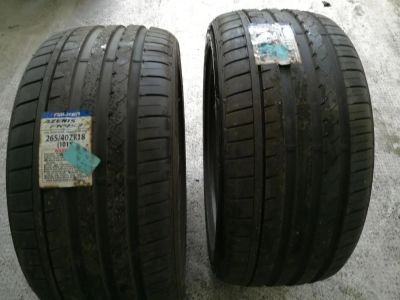 Лот: 11395219. Фото: 1. втошины R 18 265/40 101Y Falken... Шины