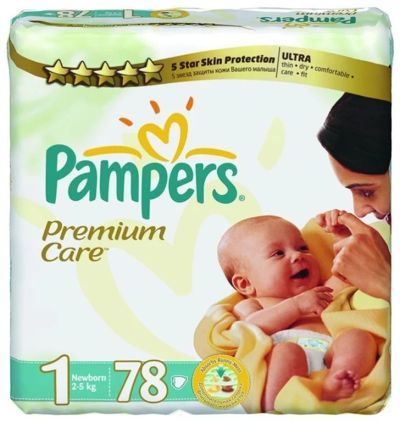Лот: 4939473. Фото: 1. Pampers Premiym 1. Детская гигиена