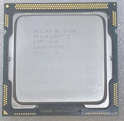Лот: 17263496. Фото: 1. Intel Core i5-760 2.8 GHz 4 ядра... Процессоры