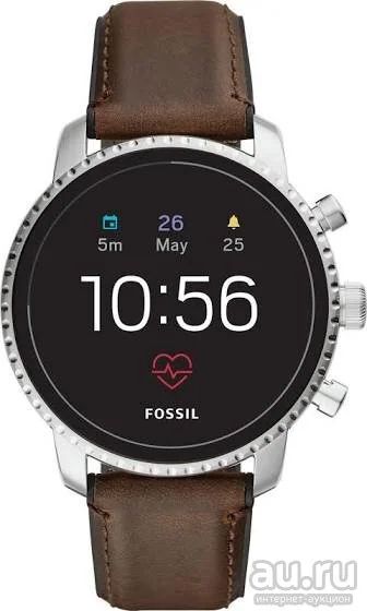 Лот: 15490172. Фото: 1. fossil Q gen 4 android wear. Смарт-часы, фитнес-браслеты, аксессуары