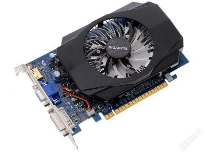 Лот: 2842559. Фото: 1. Видеокарта PCI-E GigaByte GeForce... Видеокарты