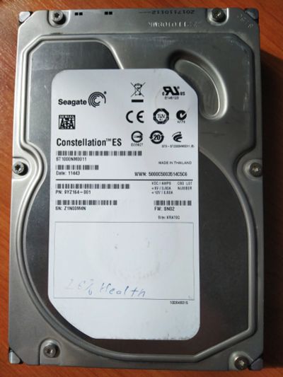 Лот: 17638154. Фото: 1. Жесткий диск Seagate 1Tb. Жёсткие диски (HDD)